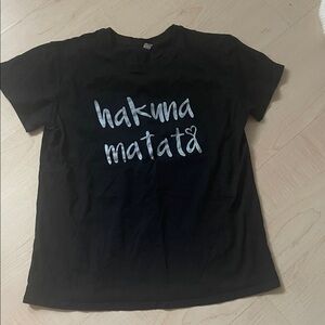 Black Hakuna Matata T-Shirt